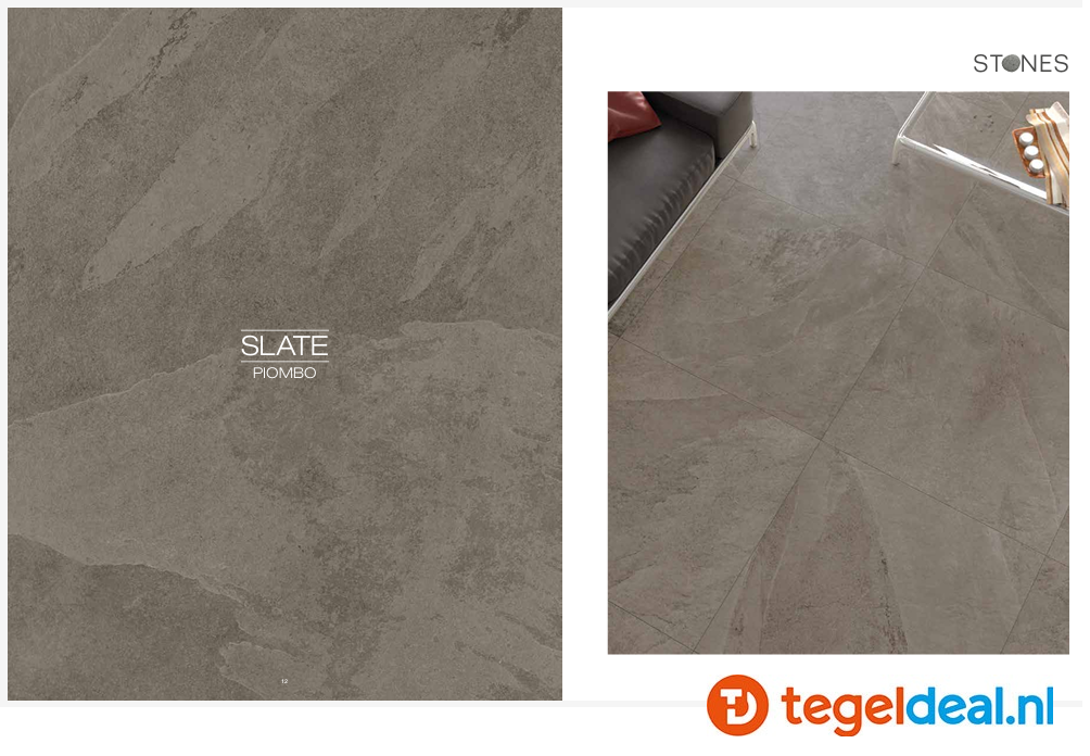 Castelvetro, Slate Stones, leisteen-look tegels voor binnen en buiten