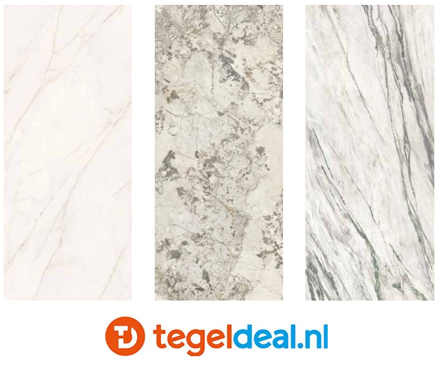 Supergres Purity of Marble - Élite, marmerlook tegels 