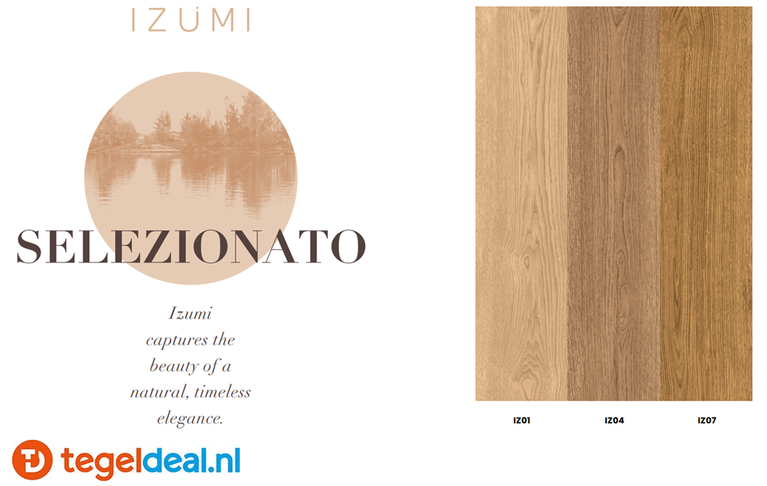 Mirage Izumi, MIELE Selezionato IZ07, 25x150 cm Spazzolato - CAO9