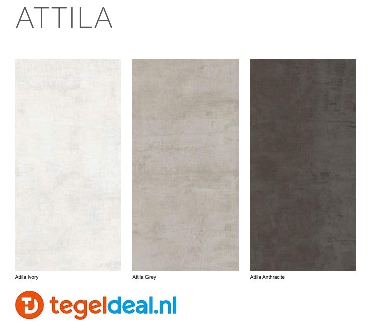 Aparici Attila, betonlook tegels voor binnen en buiten in diverse formaten
