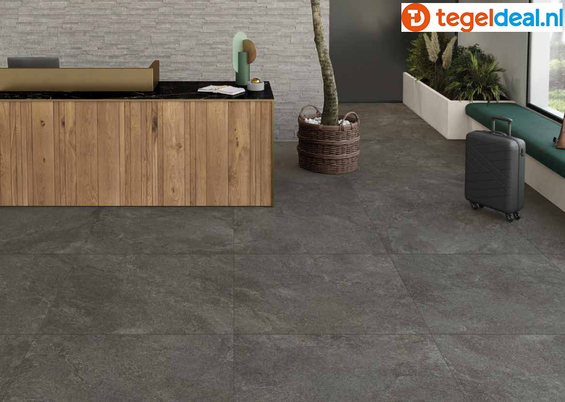 KEOPE Arkè ANTHRACITE Structured R11, 30x60 cm
