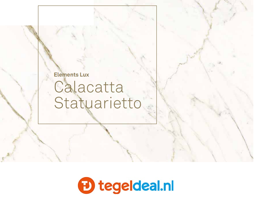 KEOPE Elements Lux CALACATTA STATUARIETTO Natural, 60x120 cm