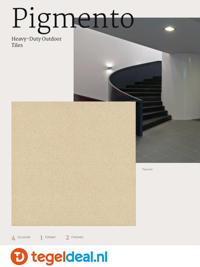 Revigres, Pigmento en Saturno, cementlook tegels voor vloer en wand 