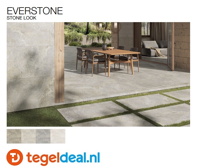 Cercom Everstone, natuursteenlook tegels voor binnen en buiten  