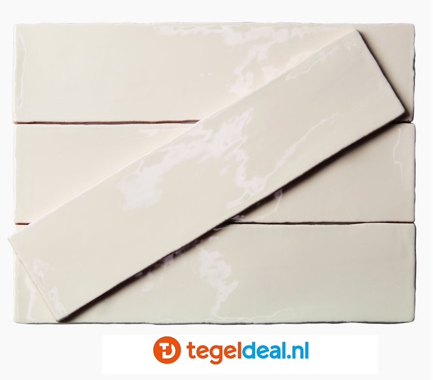 Equipe, Masia CREAM, 7,5x30 cm, handvorm wandtegels OP VOORRAAD