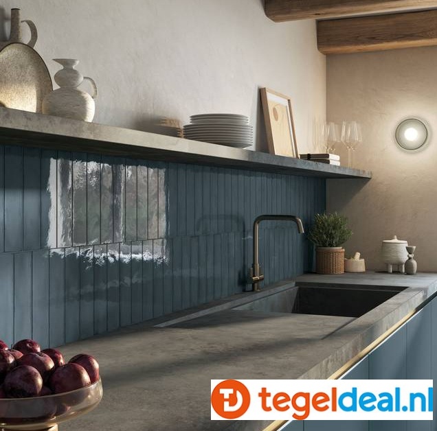 Supergres Bricksy, 6x24 cm, wandtegels 