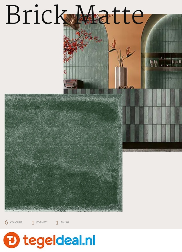 Revigres, Block en Brick, handvorm wandtegels