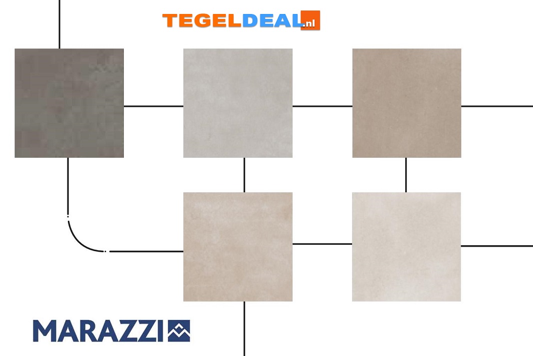 VLT Marazzi Plaster, betonlook VLT Marazzi Plaster, betonlook