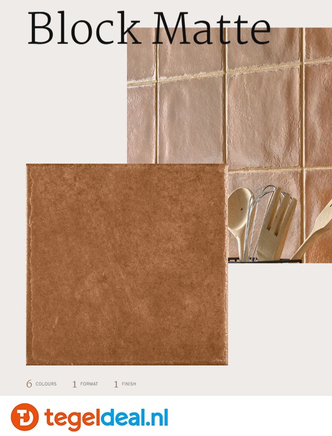 Revigres, Block en Brick, handvorm wandtegels