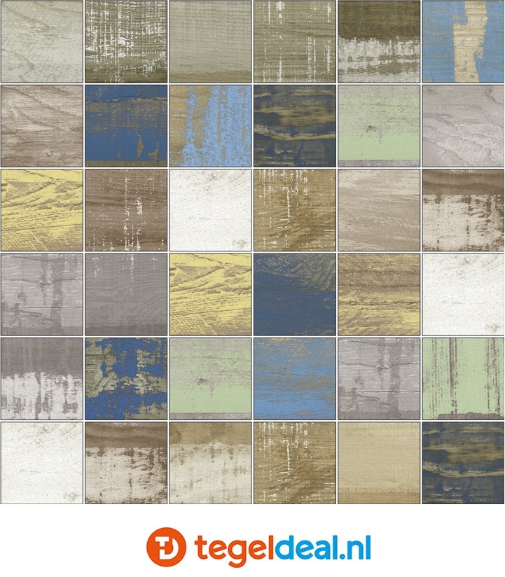 VLT Aparici Chalkwood 25x100 cm, vintage houtlook tegels
