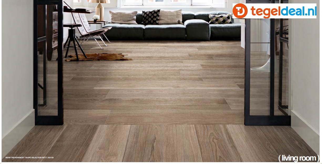 Marazzi Treverkmust, Taupe Selection, 25x150 cm M05M