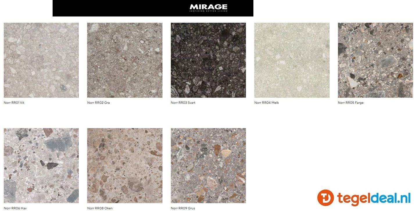 Mirage Norr Farge Naturale RR05, 80x80 cm BIM0