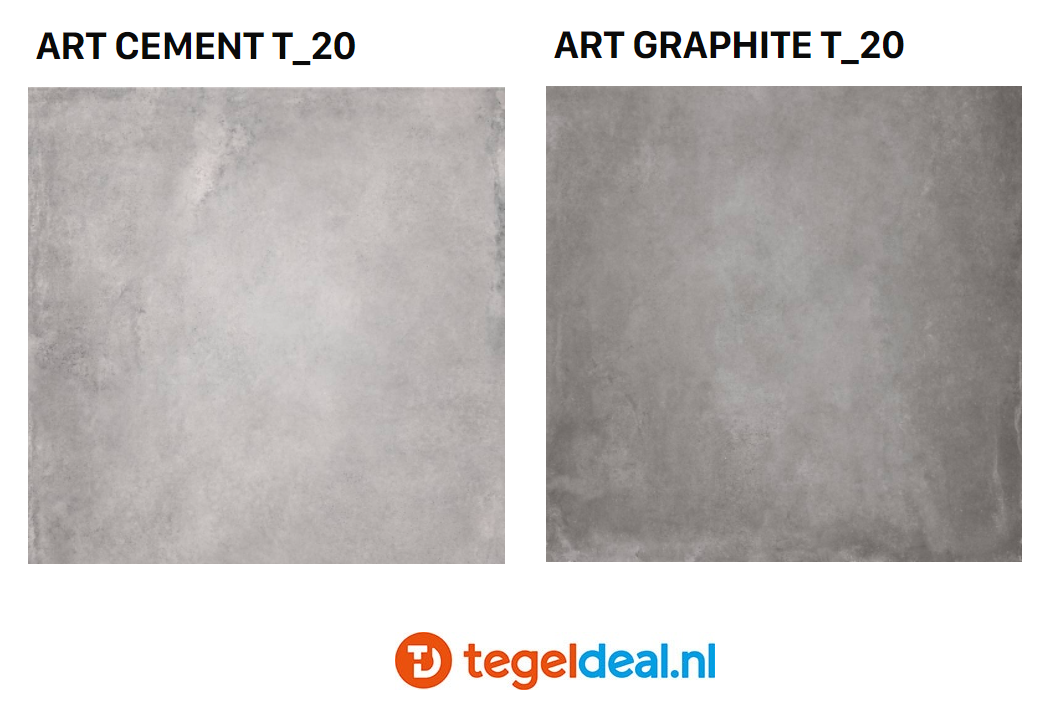TRT Supergres Art Cement, 60x60x2 cm A2CE, OUTDOOR terrastegels