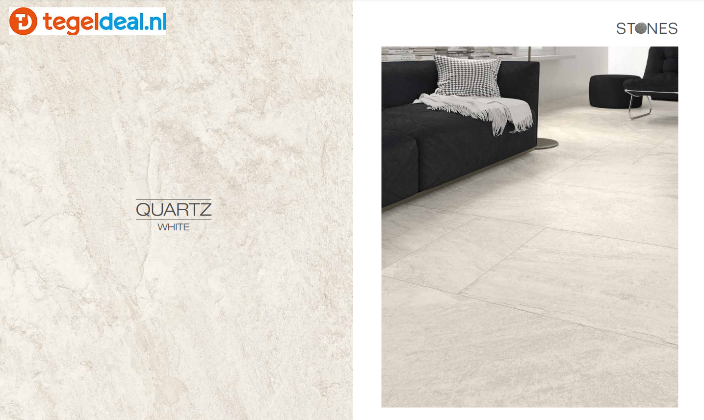 Castelvetro, Quartz Stones in 3 kleuren voor binnen en buiten 