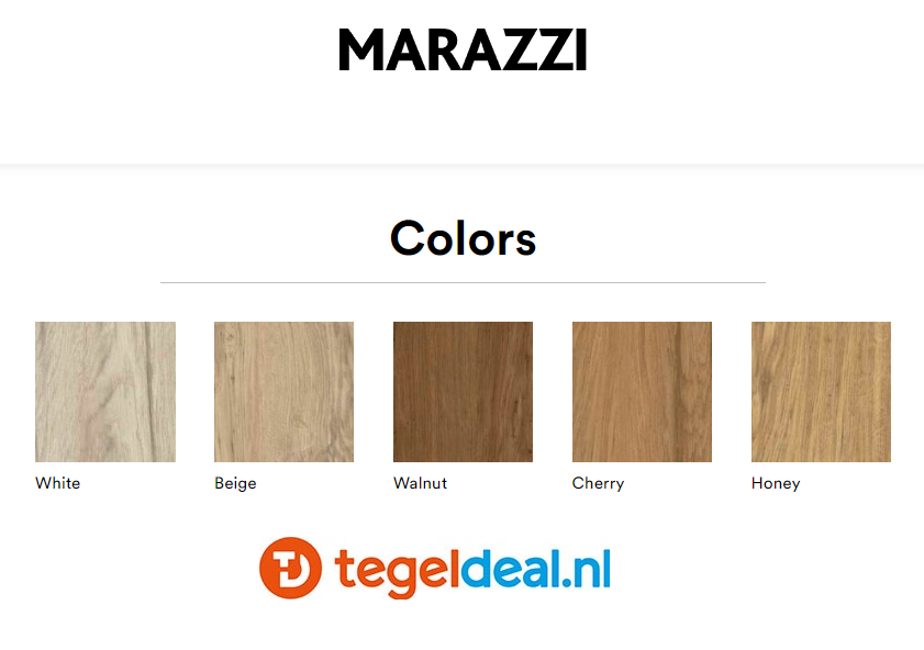 Marazzi Treverklook, houtlook tegels - 14,5x90 cm - 5 kleuren 