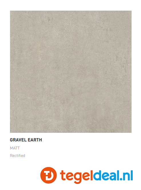 Argenta Gravel, EARTH, 60x120 cm, cementlook tegels - €39,50 / PalletDeal op aanvraag