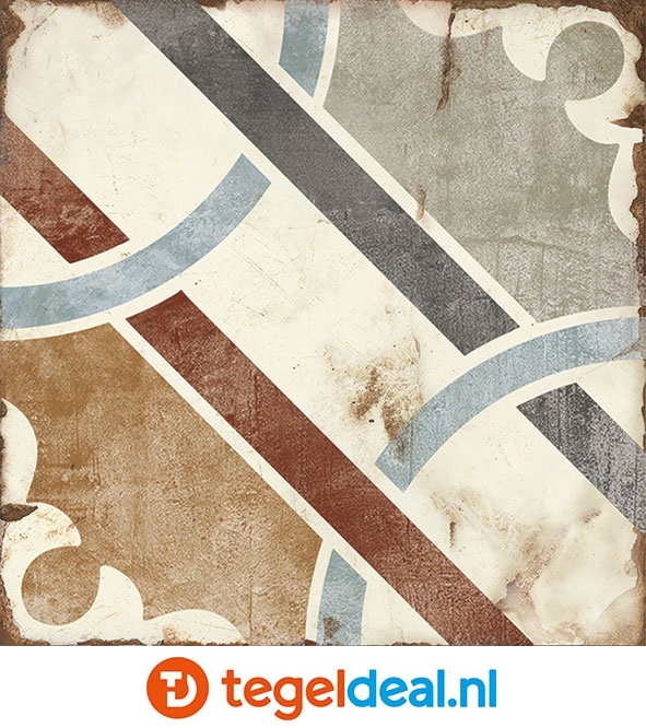 Nanda Tiles, Loft, 20x20 cm, patroontegels