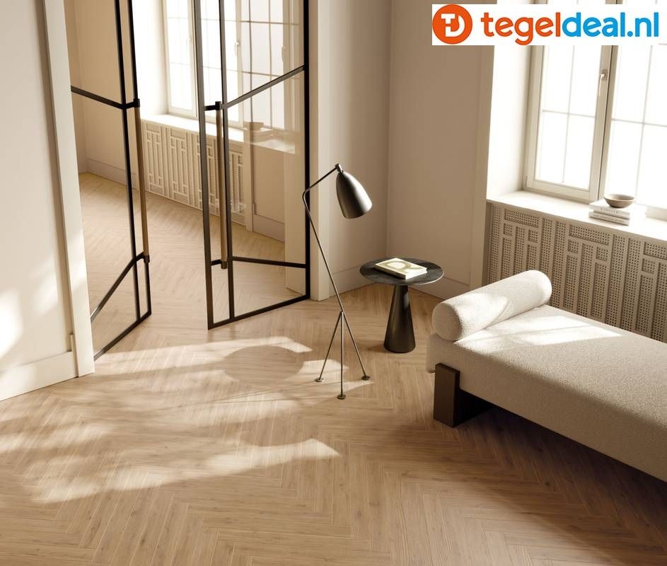 Supergres 4EVER NATURAL, 20x180 cm houtlook tegels 