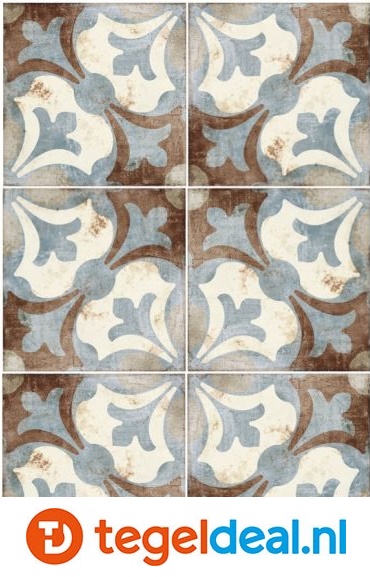 Nanda Tiles, Loft, 20x20 cm, patroontegels