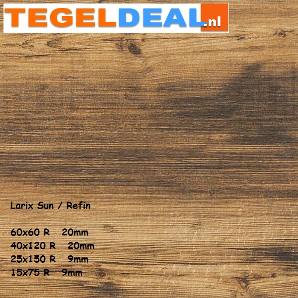 Refin Larix, houtlook tegels