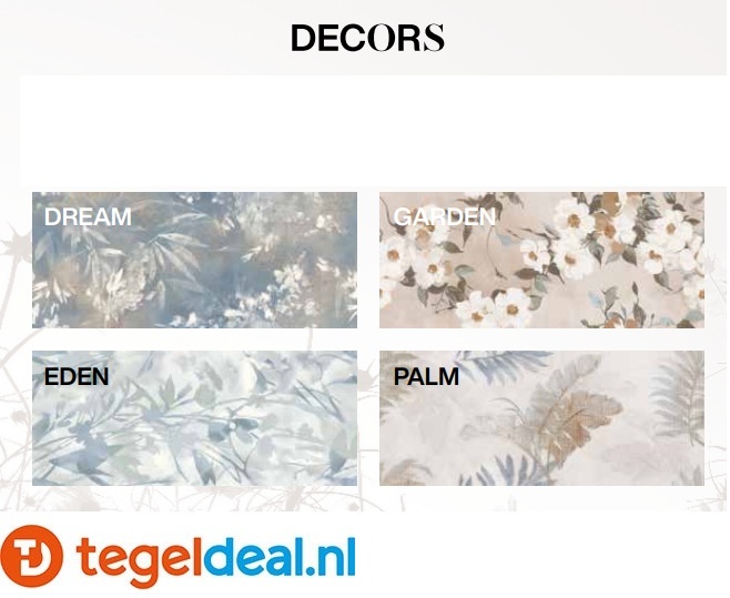 Supergres Your Match Wall, Palette No2, 50x120 cm, wandtegels