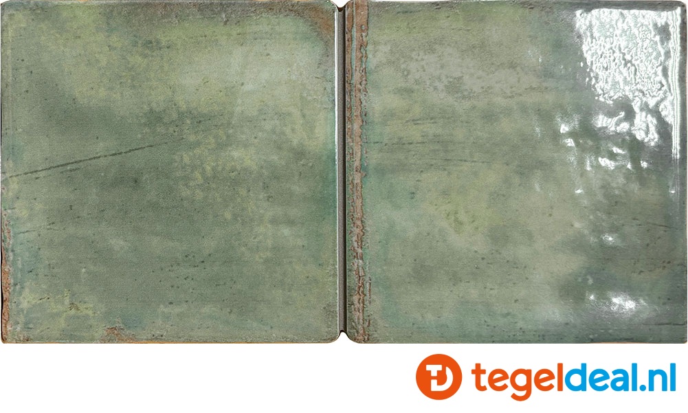 Nanda Tiles, Bottega, 10x20 cm (pre-cut 10x10 cm effect) wandtegels 