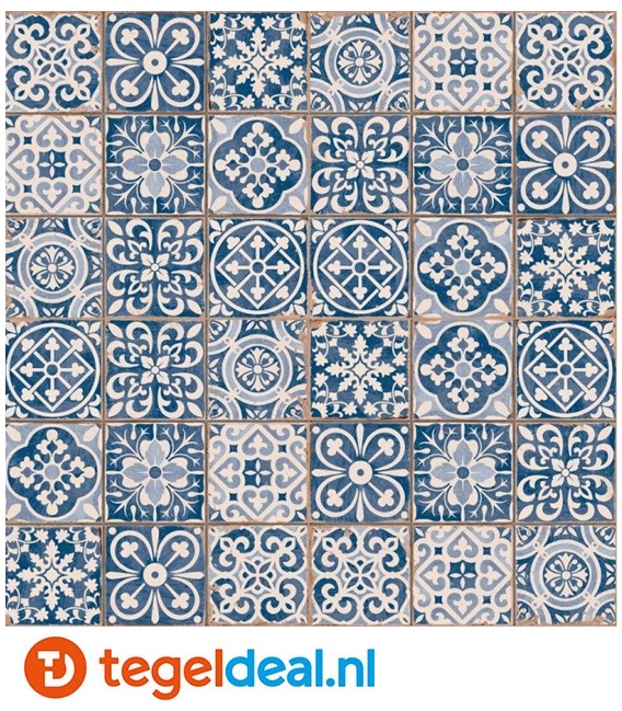 Peronda, Fs Faenza-A, 33x33 cm, vintage patroontegels
