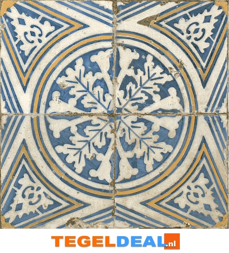 Peronda, Fs Original / Fs-1, 45x45 cm, vintage patroontegels