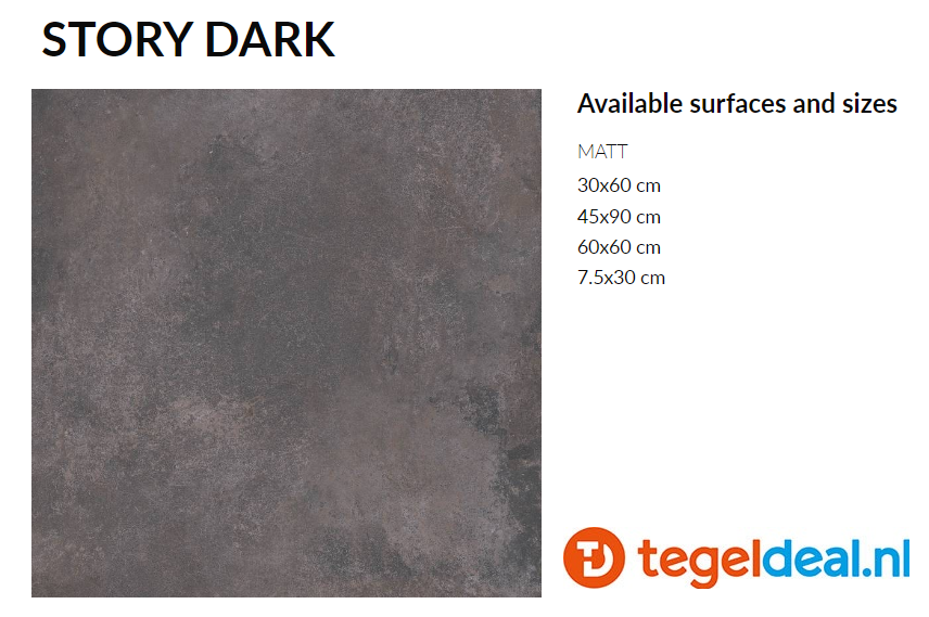 VLT Supergres Story Dark, 60x60 cm, SDA6