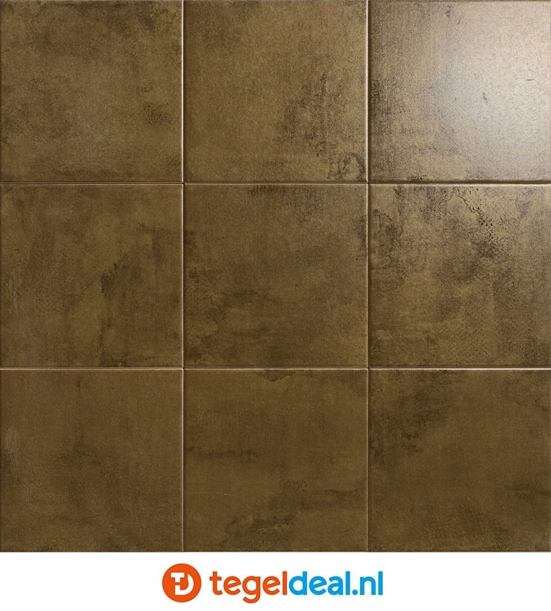 Mainzu, Metal Tiles, 20x20 cm, reliëf wandtegels Mainzu, Metal Tiles, 20x20 cm, reliëf wandtegels