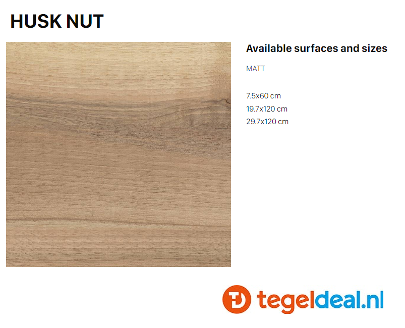 VLT Supergres Husk Nut, 7,5 x 60 cm
