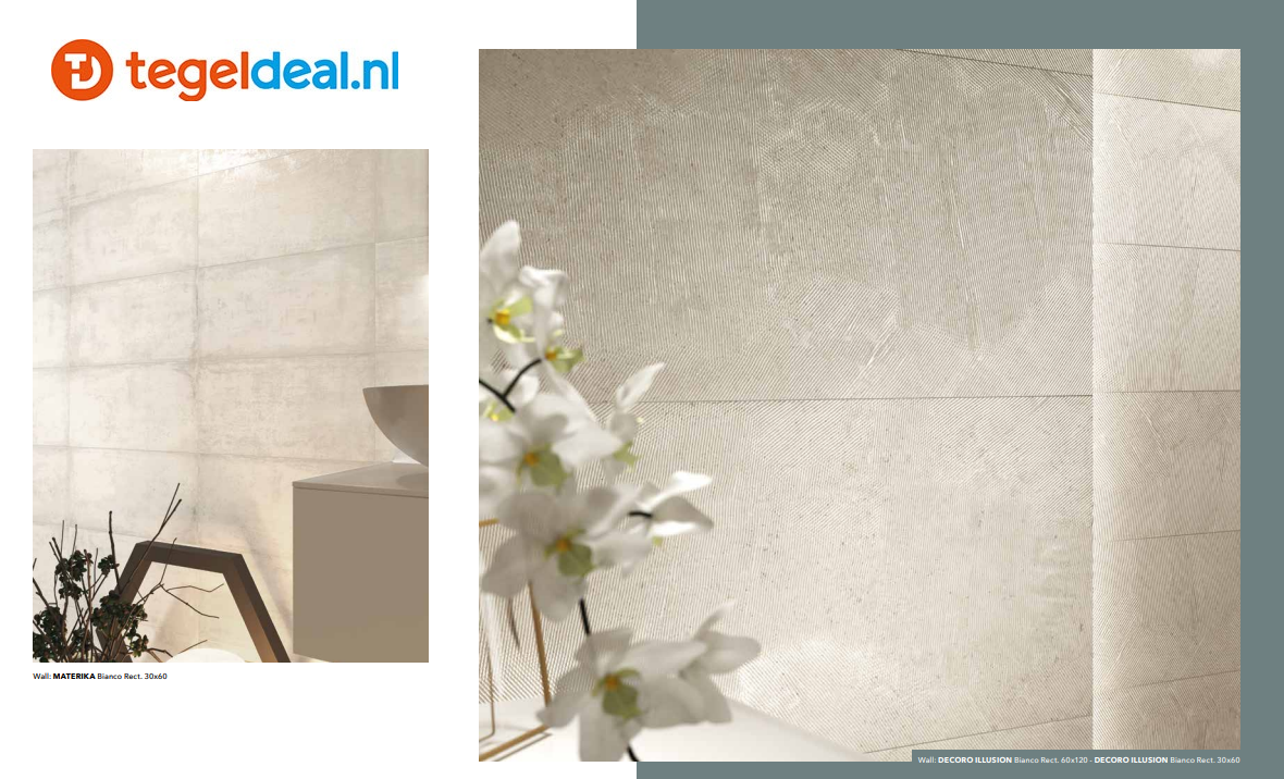 Castelvetro, Materika Project BIANCO 60x60 cm, CMK60R1 Castelvetro, Materika Project BIANCO 60x60 cm, CMK60R1