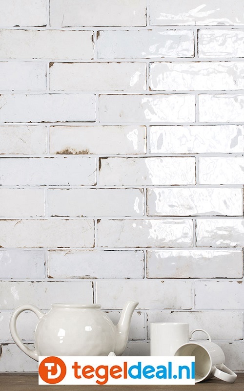 WDT Nanda Tiles, Loft White Gloss, 7,5x30 cm WDT Nanda Tiles, Loft White Gloss, 7,5x30 cm