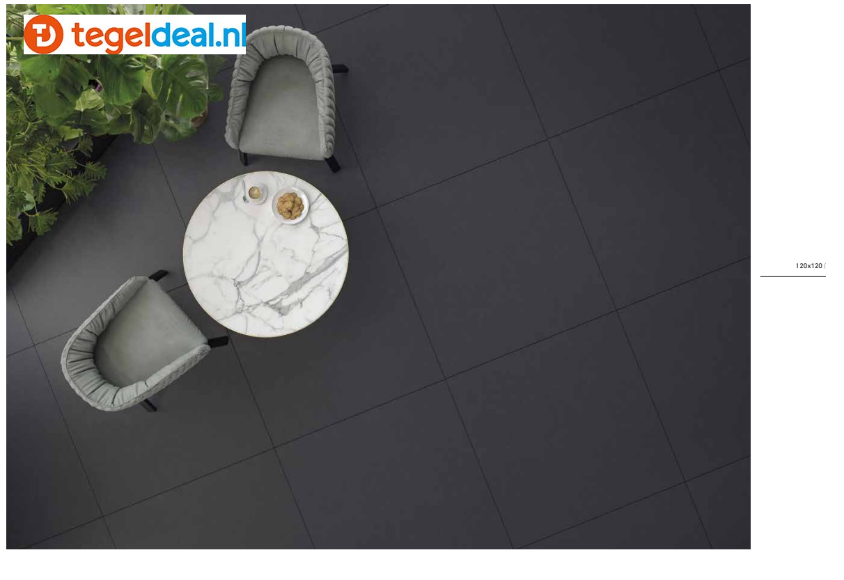 KEOPE Elements Design Black, 60x60 cm Natural 