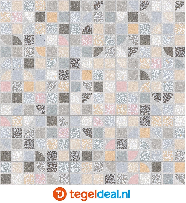 VLT Vives Farnese, 29,3x29,3 cm terrazzo-look