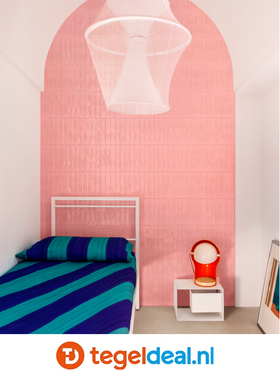 Marazzi Luz ROSA, 5,3x30 cm MFLK, wandtegels 