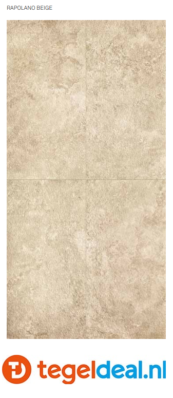 TRT KEOPE Omnia Rapolano Beige, 60x120x2 cm, terrastegels