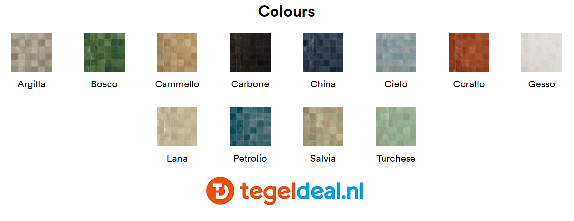 Marazzi Zellige CARBONE, M5S1, 10x10 cm 