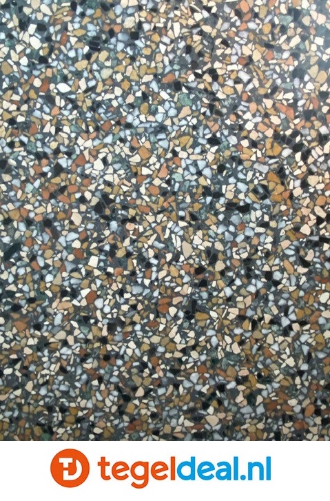 ACTIE - Terrazzo Ecostone Stoccolma / Roma, 40x40x1,5 cm, EM-1088 - OP VOORRAAD