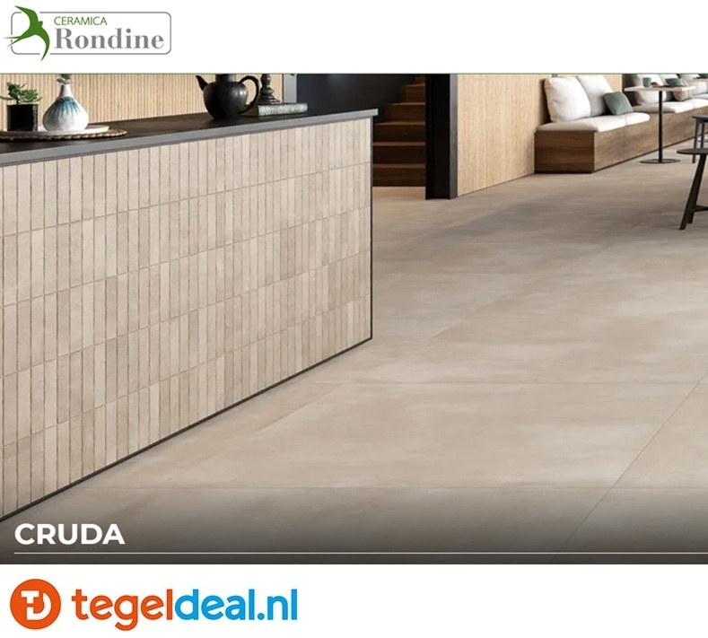 Rondine, Cruda, cementlook tegels 
