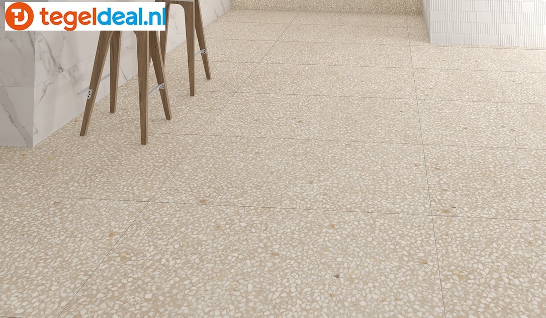 VLT Vives Portofino, 80x80 cm terrazzo-look 