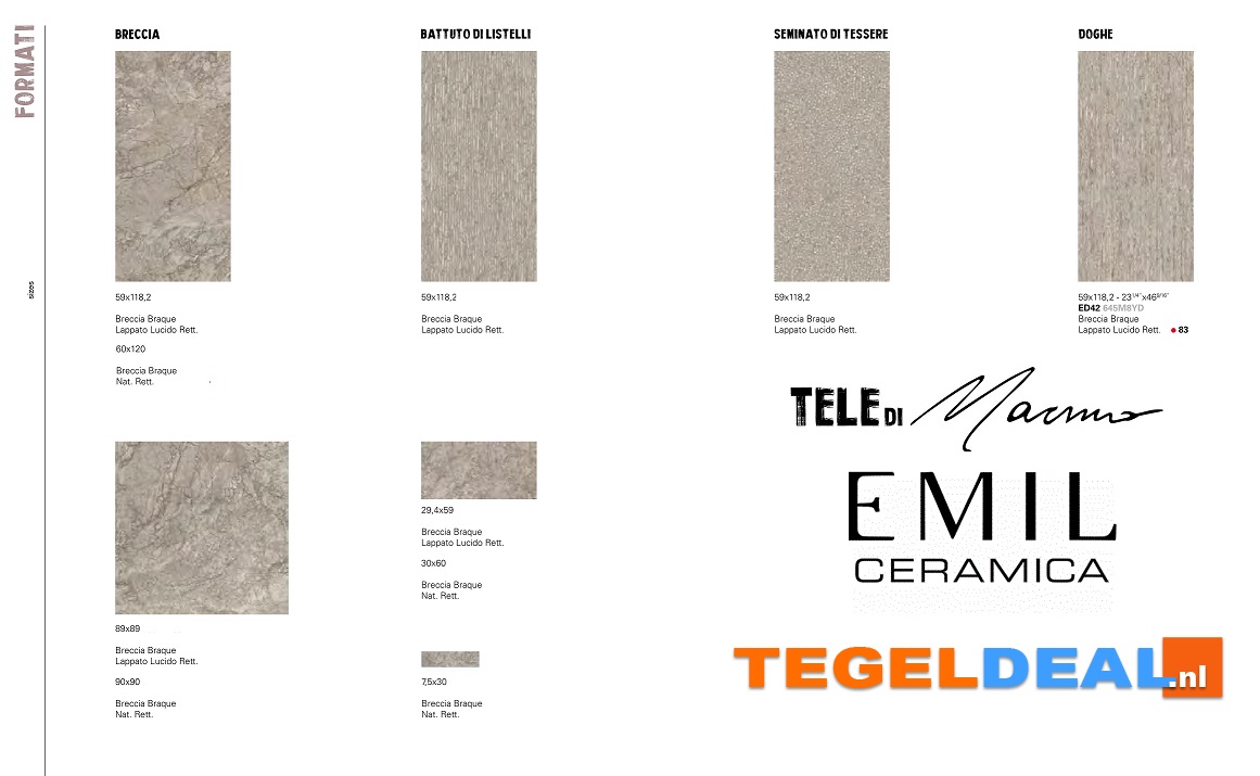 Emil, Tele di Marmo; marmerlook Emil, Tele di Marmo; marmerlook