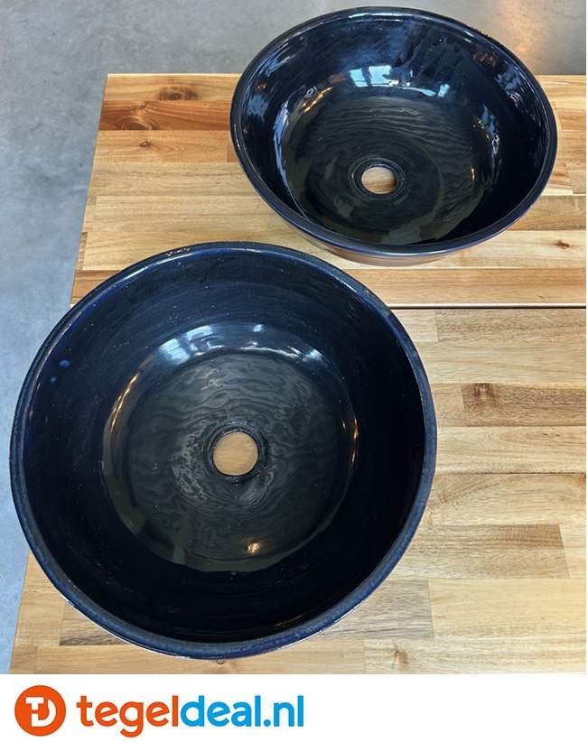 Marokkaanse Waskom, decor Marocco Deep Blue, 38x13 cm 