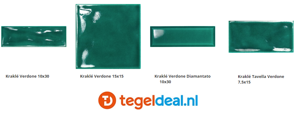 WDT Tonalite, Kraklé, 16 kleuren en 4 afmetingen 