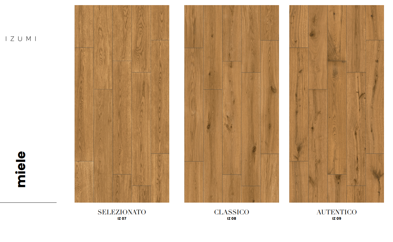 Mirage Izumi, MIELE Selezionato IZ07, 25x150 cm Spazzolato - CAO9