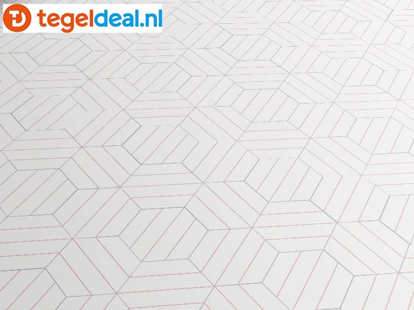 VLT Codicer, Hex 25 Porto Savona, 25x22 cm/hexagon, 5 designs 