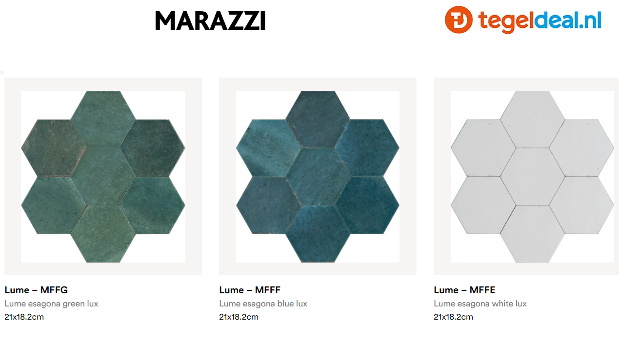 Marazzi Lume Blue, LUX M6RR, 6x24 cm