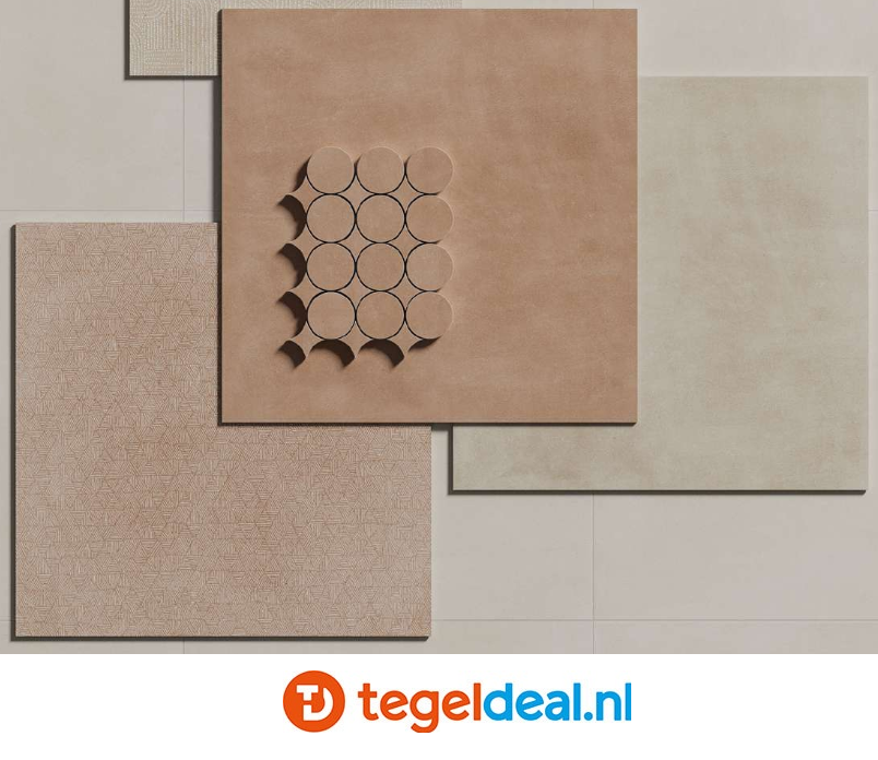 Marazzi Slow, terracottalook tegels - 6 kleuren - 6 formaten 