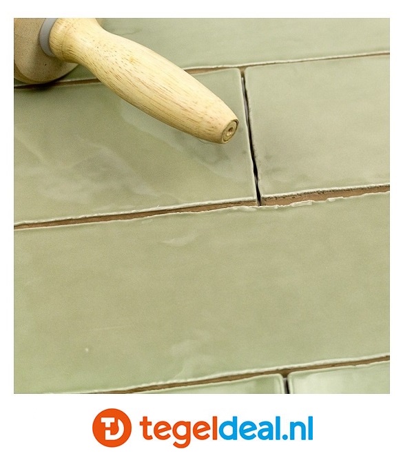 Equipe, Masia OLIVE, 7,5x30 cm, handvorm wandtegels OP VOORRAAD