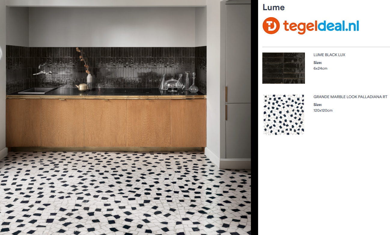 Marazzi Lume BLACK,  6x24 cm M6RP